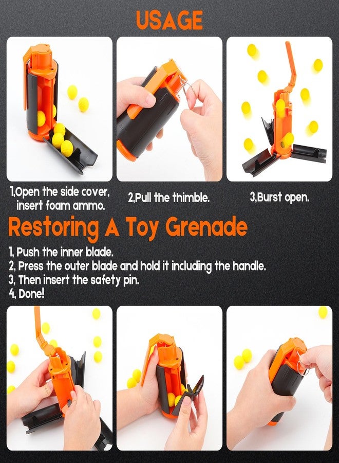 Aevdor Tactical G renade, Plastic Toy-Grenade for CS Battle Game - Image 4